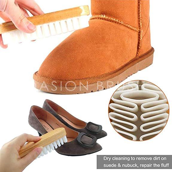 Crepe Suede Shoe Brush