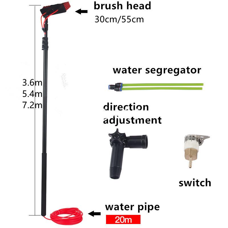 Telecopic Pole Solar Panel Cleaning Brush