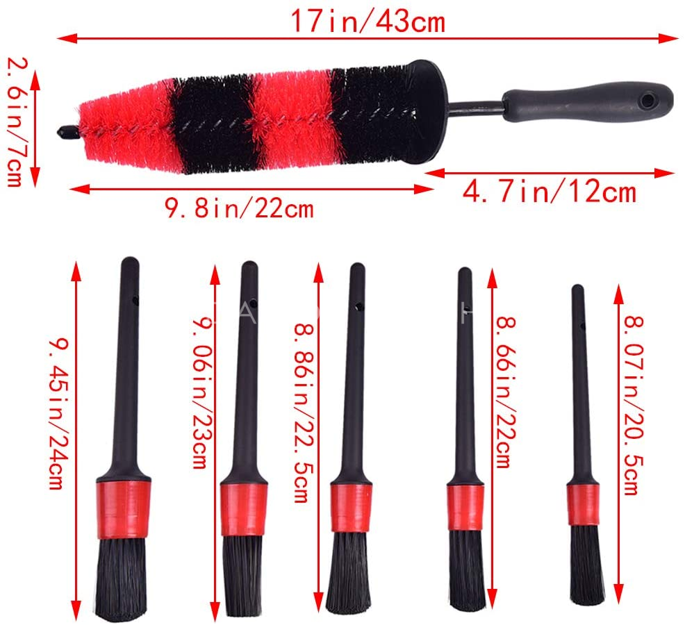 car wheel cleaning brush