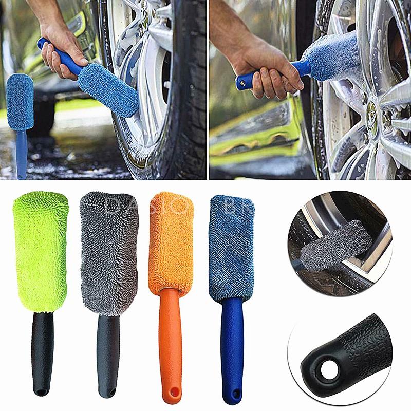 Microfiber Car Tire Hub Cleaning Brush