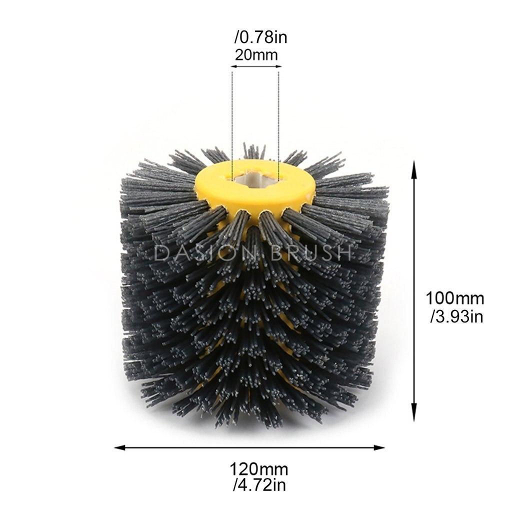 Abrasive Wire Drawing Round Brush