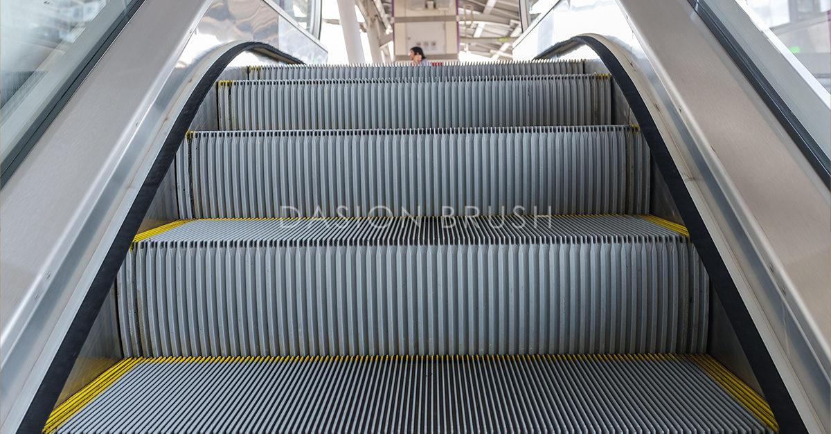 Escalator Skirt-board Safety Brush