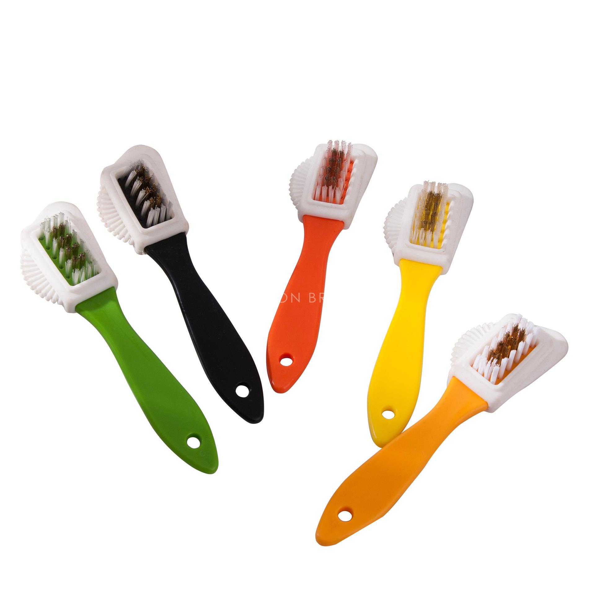 Black 3 Side Cleaning Brush 