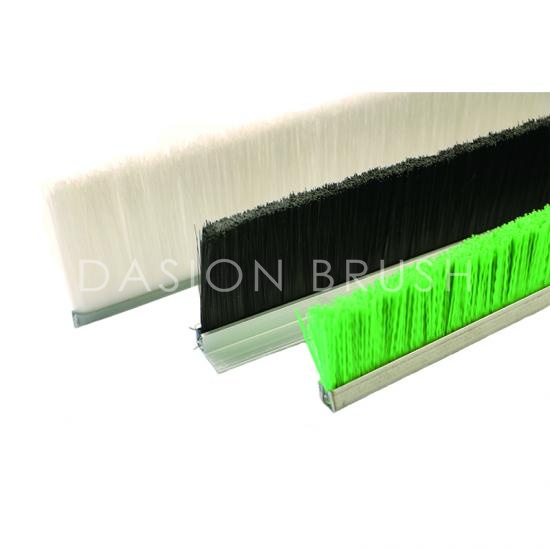 Aluminum Windproof Seal Door Bottom  Brush Strip 