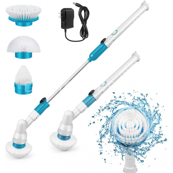  Electric Spin Scrubber Cleaning Brush Cordless With