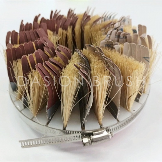 Sisal Sanding Paper Wood Polishing Brush