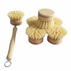 wooden kitchen brush