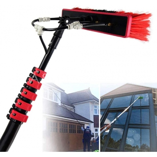 Solar Panel Cleaning Water Fed Pole 6M Telescopic