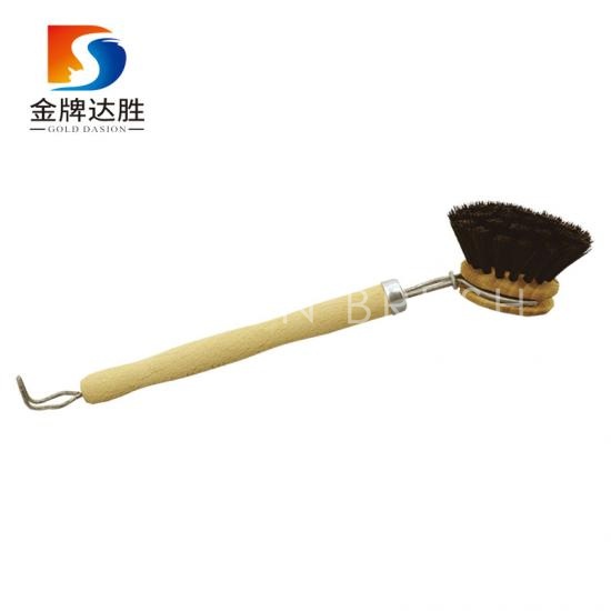 Eco Friendly Kitchen Dish Washing Brush Bamboo Dish Cleaning Brush Kit 