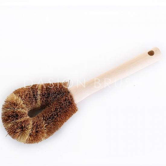 Eco Dish Brush Wooden Kitchen Brush For Dish Pot Pan Sink Cleaning 