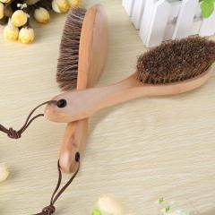 Horsehair shoe brush