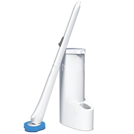 Disposable toilet brush