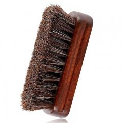 Portable Horse Hair Shoe Cleaning Brush