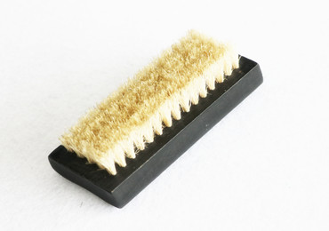 Pig Hair Shoe Polish Brush