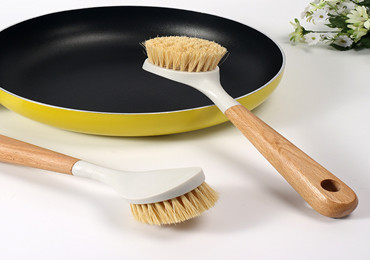 Where to Kitchen Wooden Long Handle Sisal Fiber Cleaning Brush